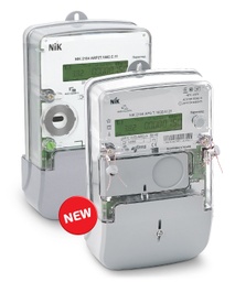 [NIK] NIK 2104 AP2T 1802.MC.11 220В 5(60)А, 4тарифа, PLC-модуль, реле отключения потребителя, ЖКИ, индикация воздействия магнитного и радио полей